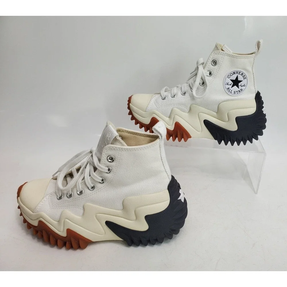CONVERSE Run Star Motion High top White-Black-Honey  4.5 Men / Women - 6